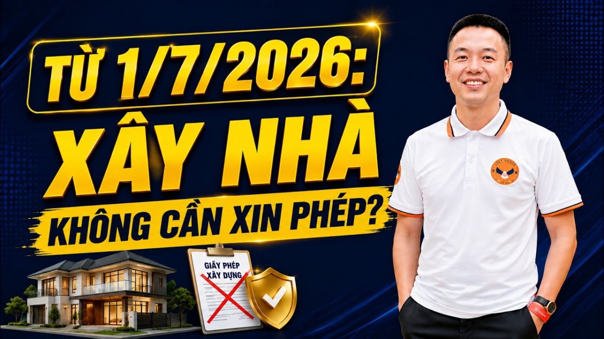 Từ 1/7/2026: Trường hợp nào Xây Nhà Không Cần Xin Phép?HOANGGIANG TV