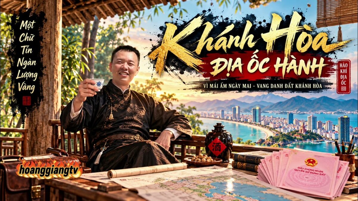 KHÁNH HÒA ĐỊA ỐC HÀNH | Hào Khí Anh Em Môi Giới BĐS | Sáng tác bởi HOÀNG GIANG TV
